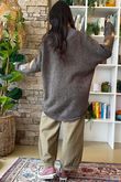 Big Softie Amour Slouch Knit Jumper Earth